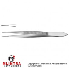 Splinter Forcep Straight - Serrated Jaws Stainless Steel, 9 cm - 3 1/2"